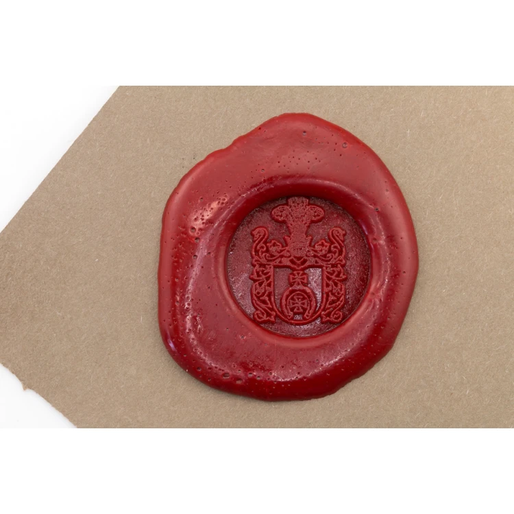 Stempel herbowy do odbijania w laku - CNC - średnica 22mm - CNC087
