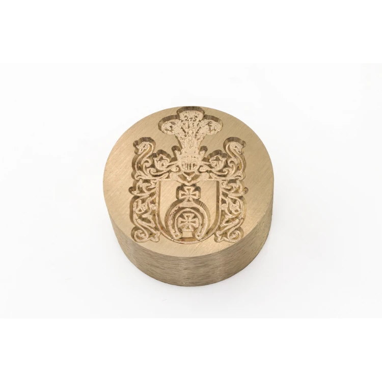 Stempel herbowy do odbijania w laku - CNC - średnica 22mm - CNC087
