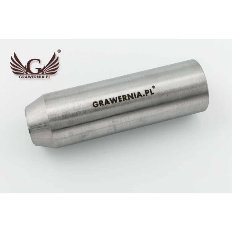 Stempel ze stali do wybijania w metalu - wymiary odbicia 20x20mm - CNC072 