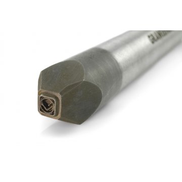 Stempel ze stali do wybijania w metalu - średnica odbicia 5mm - CNC061