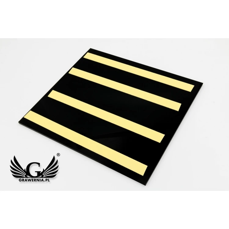 Szyld firmowy z wypukłym logo - SZ120 - wym. 275x250mm