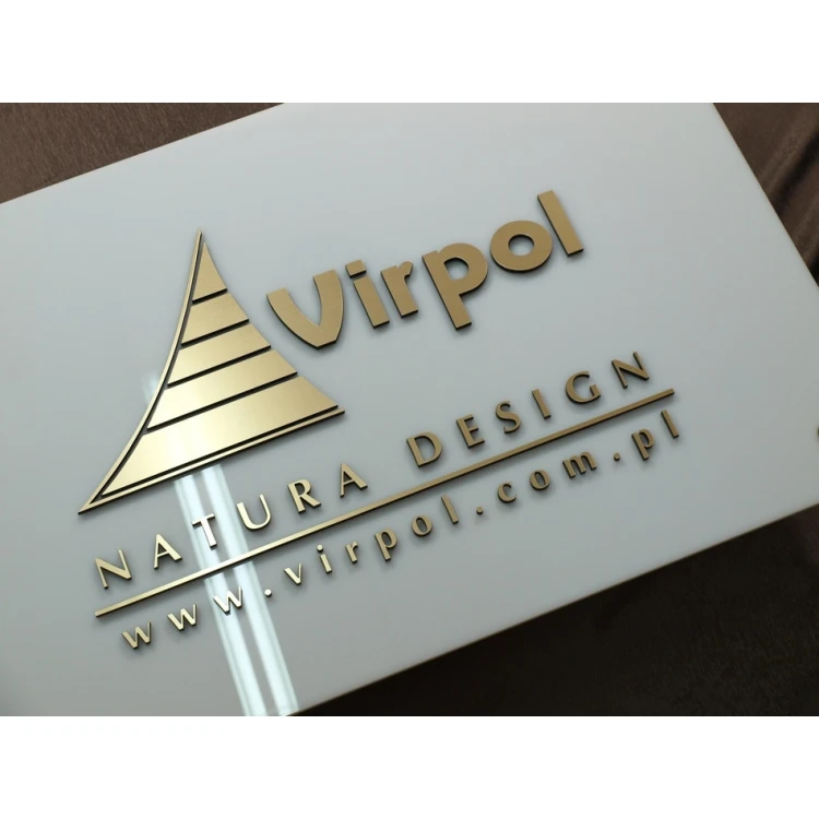 SZYLD Z WYPUKŁYM LOGO TWOJEJ FIRMY - SZ022 - wym. 700x450mm