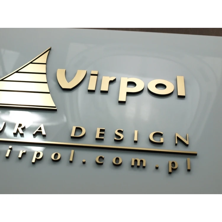 SZYLD Z WYPUKŁYM LOGO TWOJEJ FIRMY - SZ022 - wym. 700x450mm