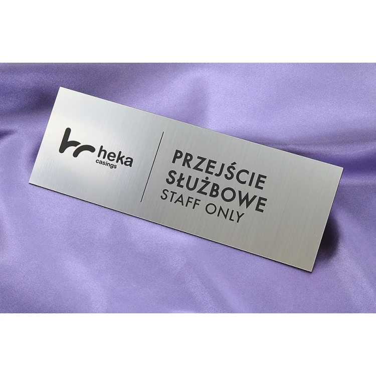 Szyldy dla firmy, biura, hotelu - SZ057 - wym. 220x80mm
