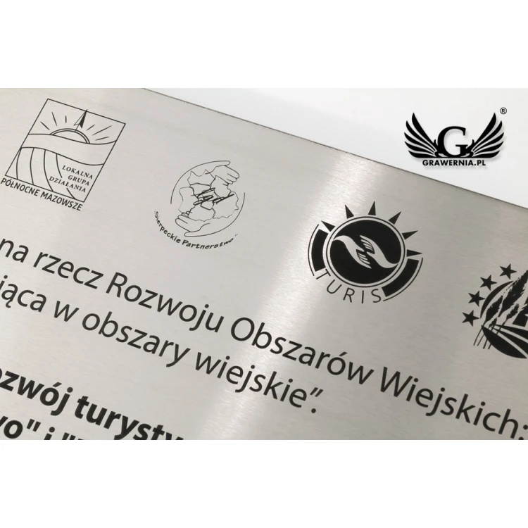 Tablica stalowa - SZ133 - wym. 420x300mm 