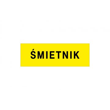 Tabliczki informacyjne do spółdzielni mieszkaniowych - wym. 210x70mm - PVC - kolorowy druk UV - TAB160