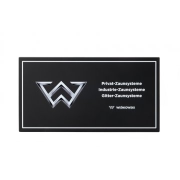 Tabliczka informacyjna z dowolnym tekstem i logotypem - wym. 297x158mm - akryl mat - TAB457 
