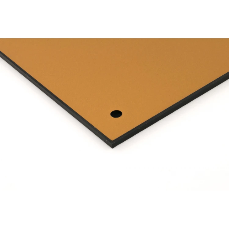 Tabliczka pamiątkowa grawerowana - złoty perłowy, matowy laminat grawerski  - wym. 297x210mm - TAB134