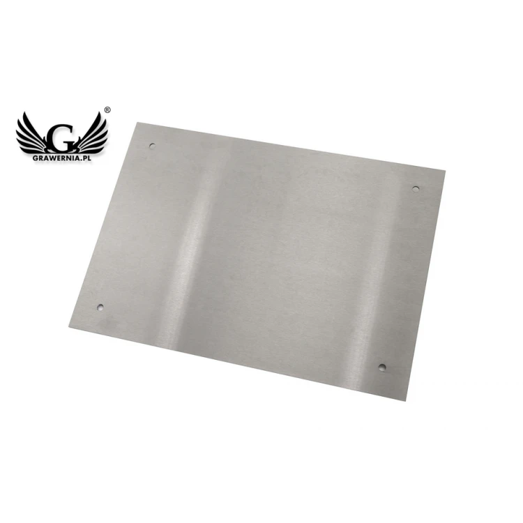 Tabliczka stalowa z dowolnym grawerem - wym. 297x210x2mm - TAB105