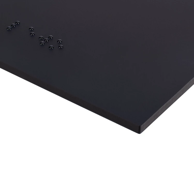 Tabliczka z NFC i pismem Braille'a - złoty akryl - wym.260x150mm - TAB607
