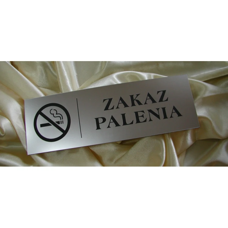 Tabliczka - zakaz palenia - wym. 30x10cm