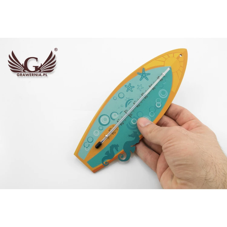 Termometr surfera - cyfrowy druk UV - TER006