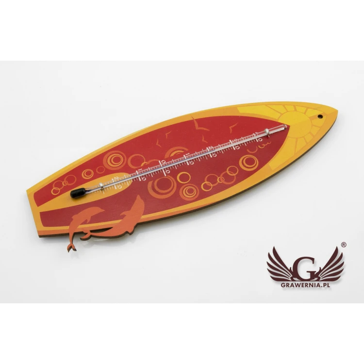 Termometr surfera - cyfrowy druk UV - TER007