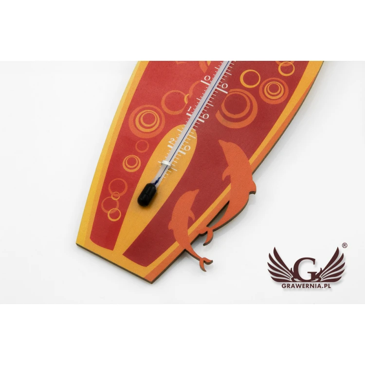 Termometr surfera - cyfrowy druk UV - TER007