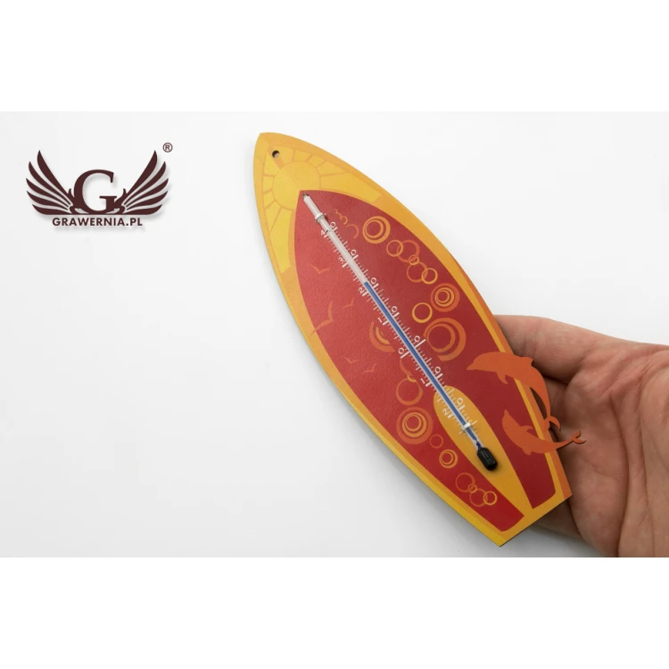Termometr surfera - cyfrowy druk UV - TER007