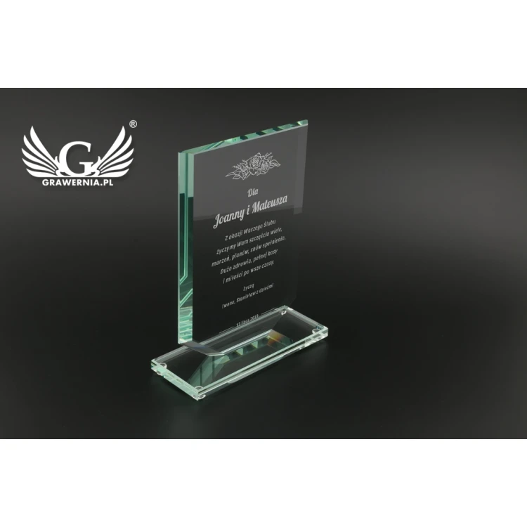 Trofeum szklane - King - TSZ088