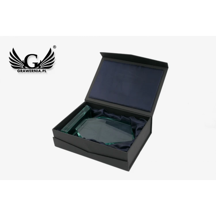 Trofeum szklane w etui - OLIMP - TSZ098