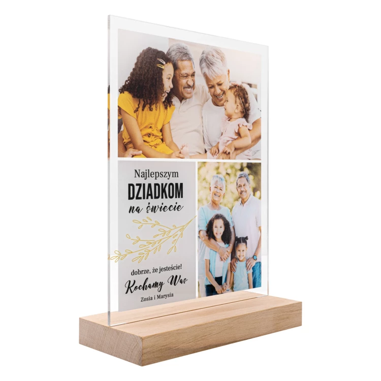 Statuetka akrylowa - DLA BABCI I DLA DZIADKA - DTA174