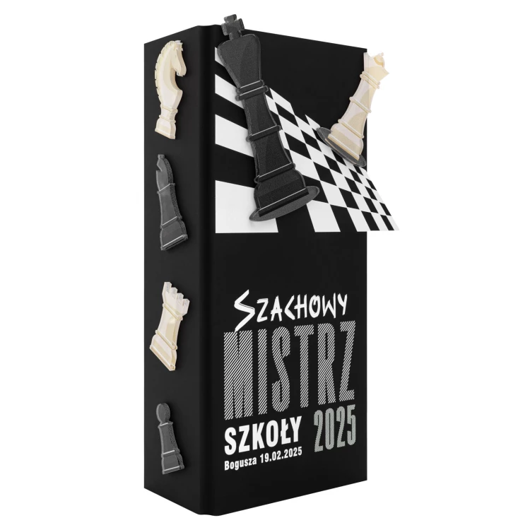 Statuetka akrylowa Mistrz Szachowy - DTA175
