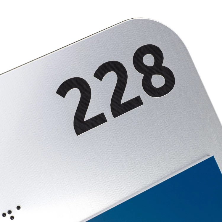 Tabliczka z NFC i pismem Braille'a - wym. 200x100mm - TAB625