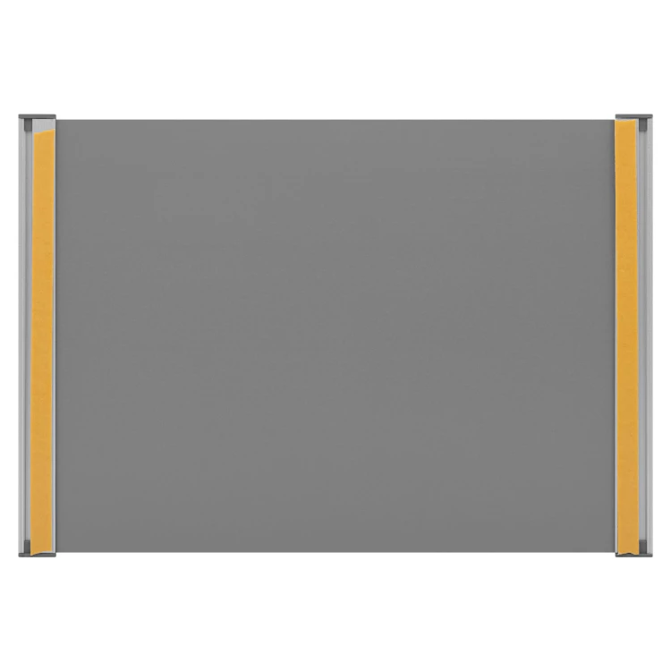 Tabliczka zatrzaskowa IDA SLIM - aluminium - wym. 297x210mm (format A4) - TAB663