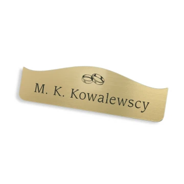 Wizytówka na drzwi - wzór T032