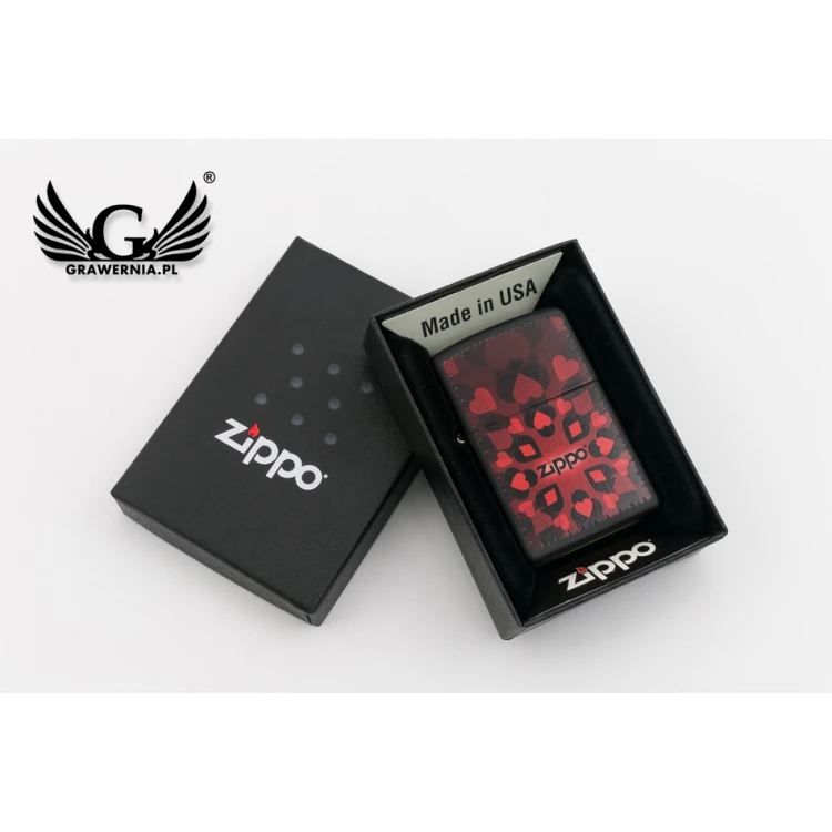 Zapalniczka ZIPPO Heart Spade - ZIP043