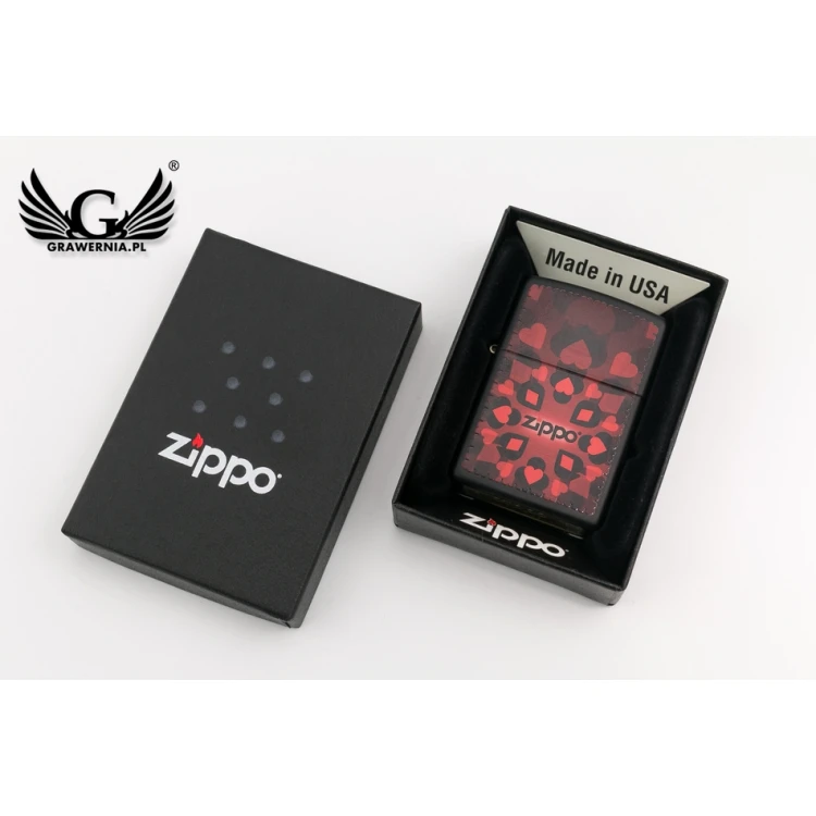 Zapalniczka ZIPPO Heart Spade - ZIP043