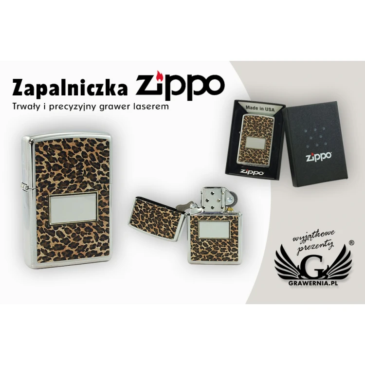 Zapalniczka ZIPPO Pantera High Polish Chrome - ZIP023